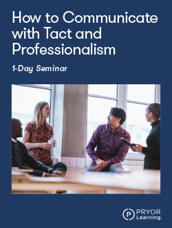 Communicate with Tact and Professionalism image number 0