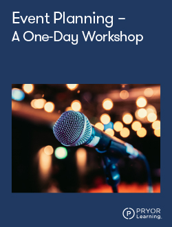 Event Planning -- a One-Day Workshop