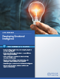 Developing Emotional Intelligence