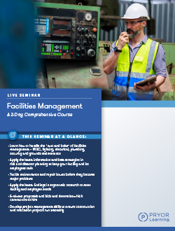 Facilities Management - a 2-Day Comprehensive Course