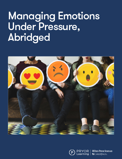 Managing Emotions Under Pressure (Half-Day)
