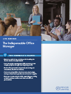 The Indispensable Office Manager