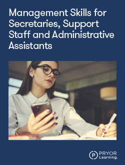 Management Skills for Secretaries, Support Staff & Admin. Assistants