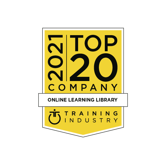 2021 Top 20 Online Learning Library Company by Training Industry