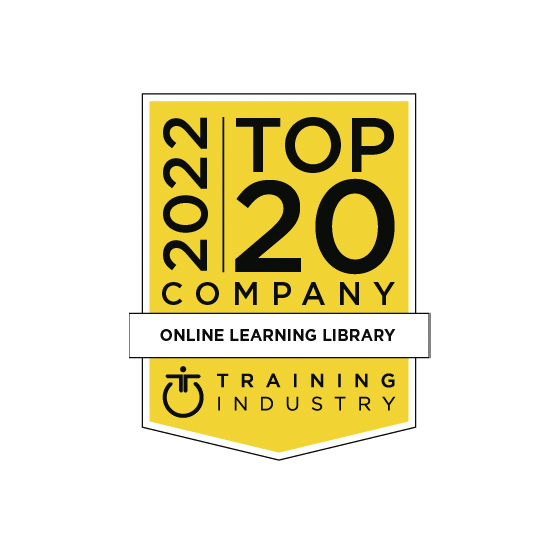 2022 Top 20 Online Learning Library Company by Training Industry