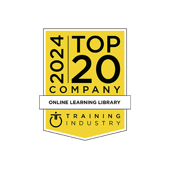 2024 Top 20 Online Learning Library Company by Training Industry
