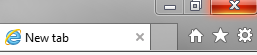 Internet Explorer Gear Icon
