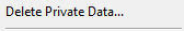Delete Private Data